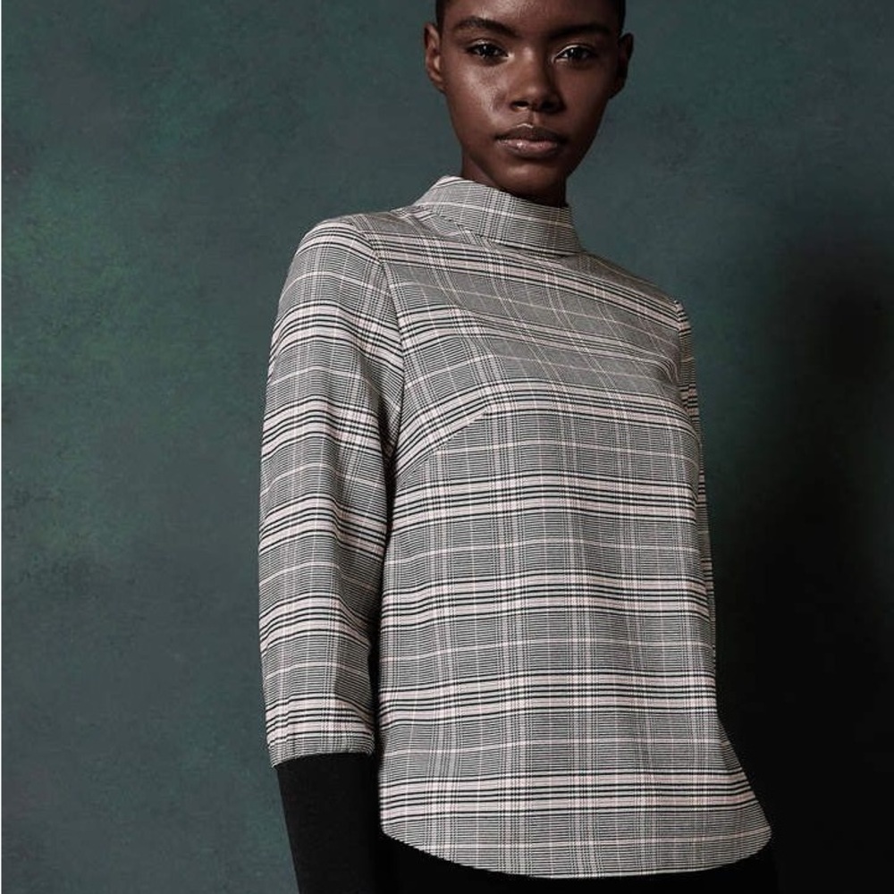 Ted Baker Kimmto Woven check top